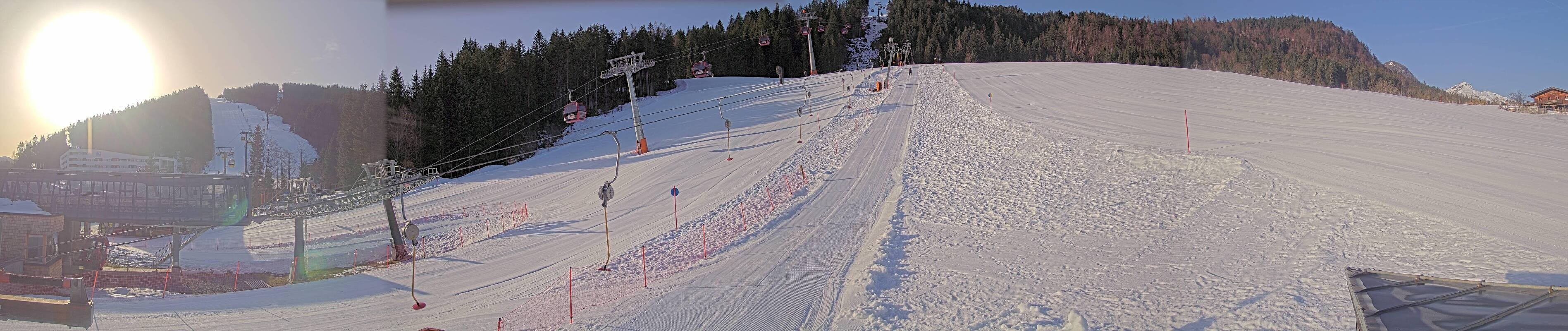 Archiv Foto Webcam Talstation in Fieberbrunn