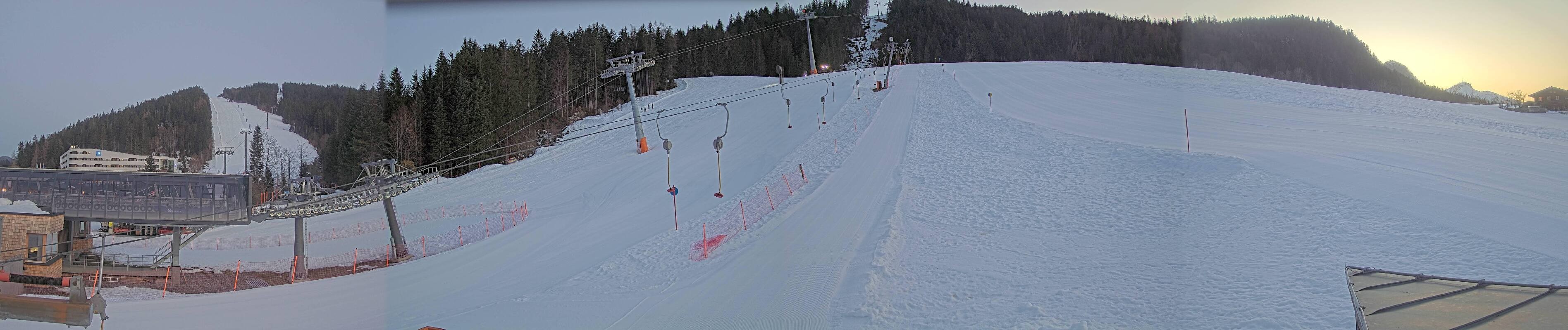 Archiv Foto Webcam Talstation in Fieberbrunn