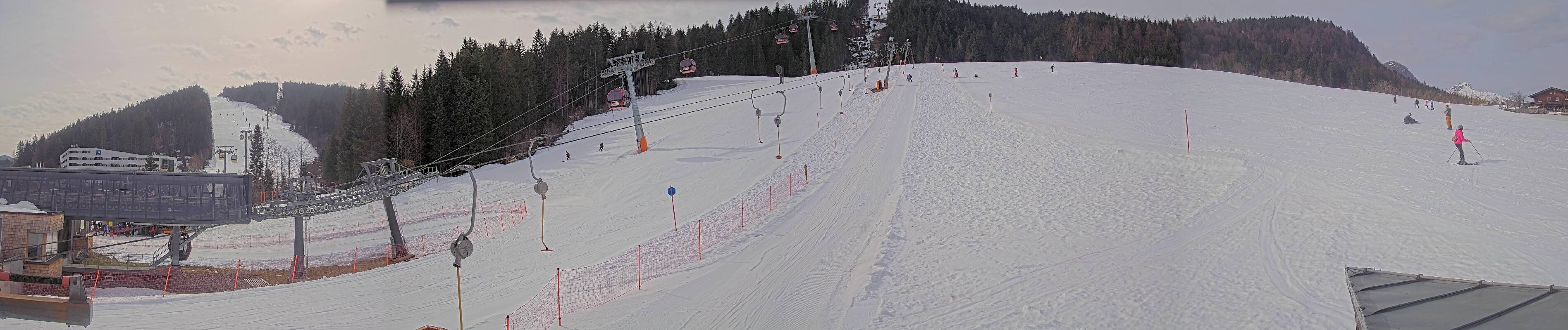 Archiv Foto Webcam Talstation in Fieberbrunn