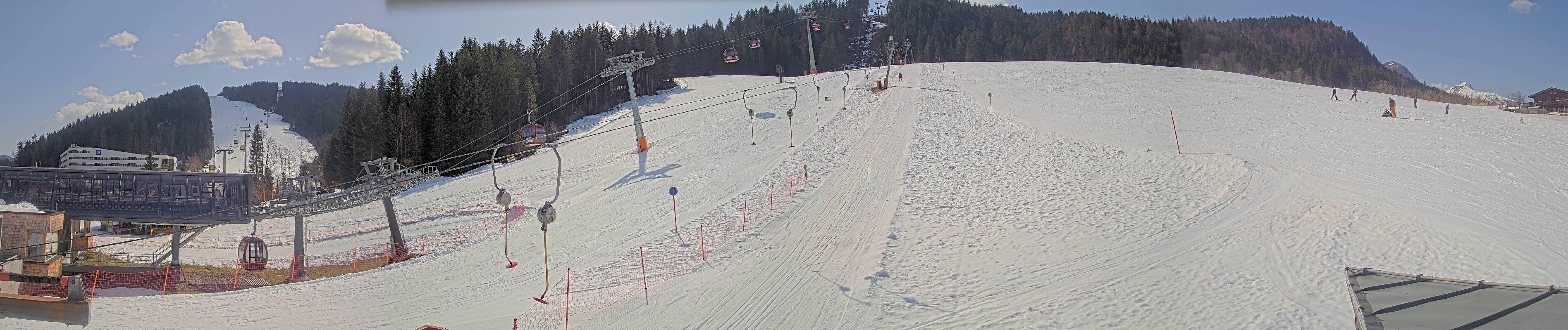 Archived image Webcam Base station of Fieberbrunn