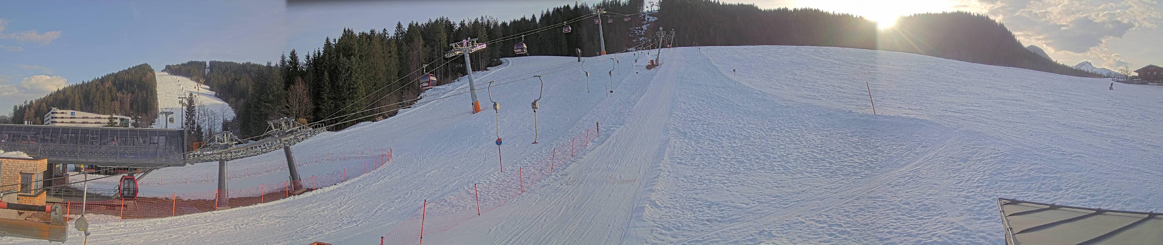 Archiv Foto Webcam Talstation in Fieberbrunn