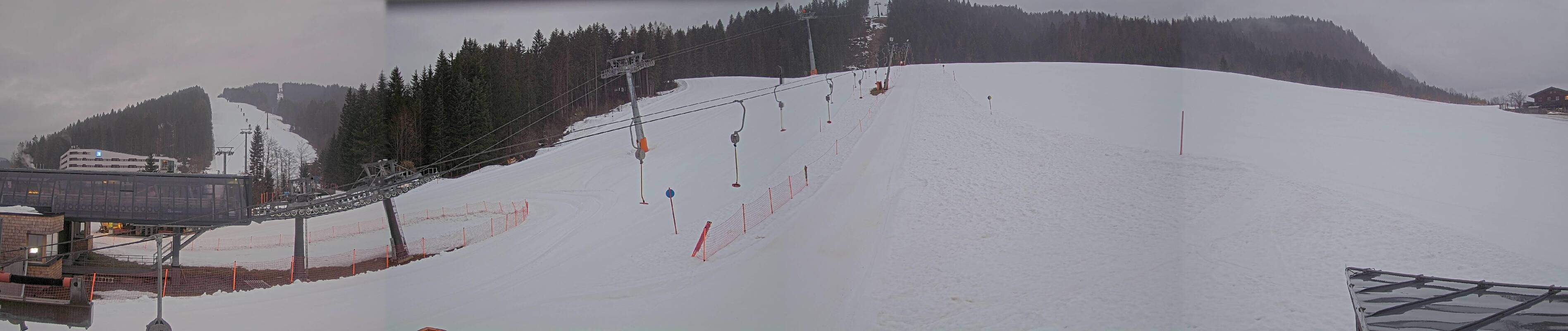 Archiv Foto Webcam Talstation in Fieberbrunn