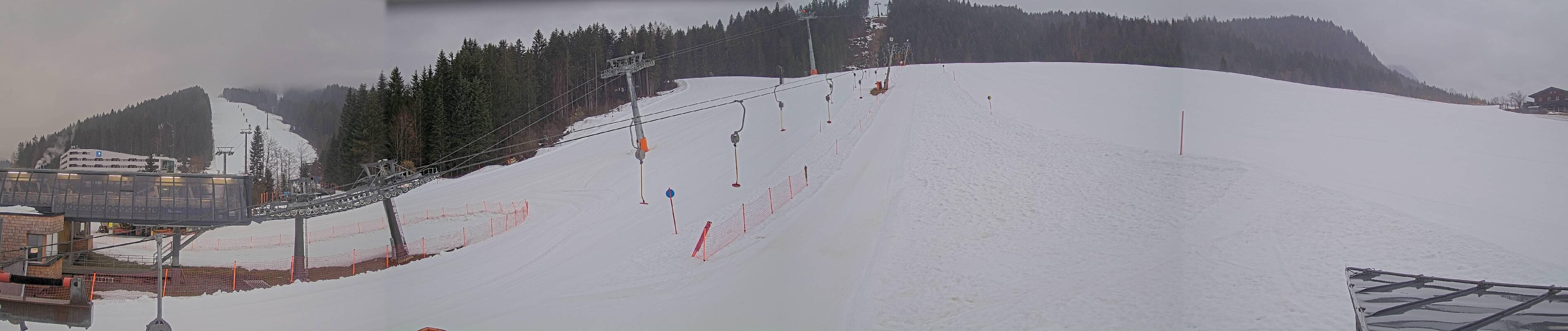 Archiv Foto Webcam Talstation in Fieberbrunn