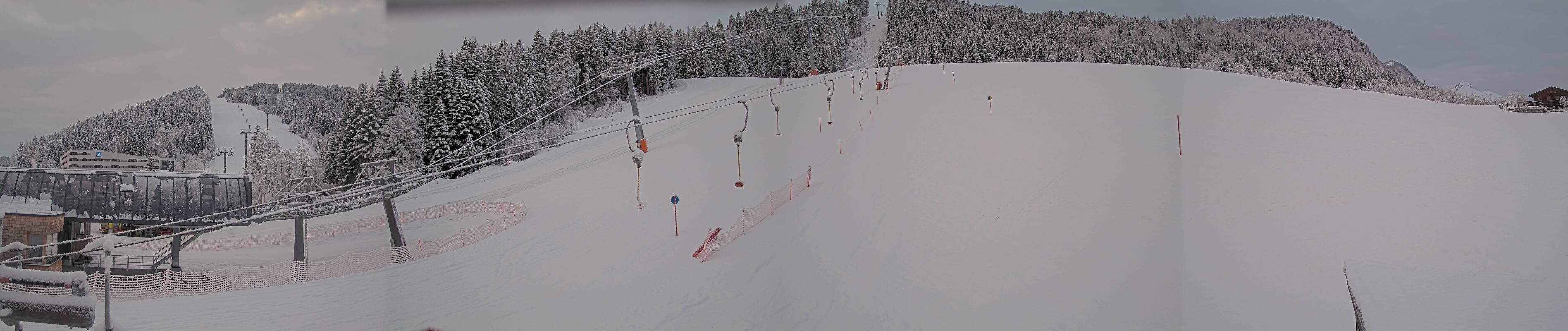 Archived image Webcam Base station of Fieberbrunn