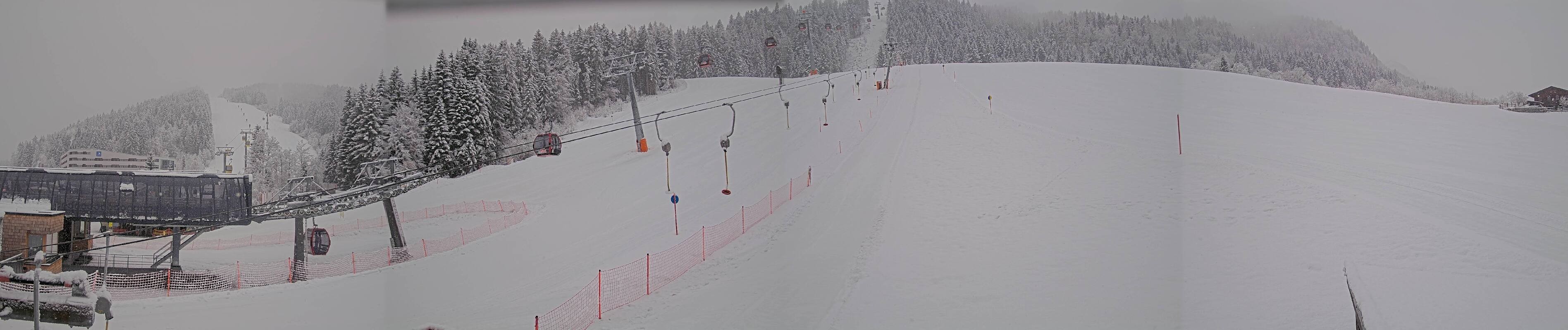 Archived image Webcam Base station of Fieberbrunn