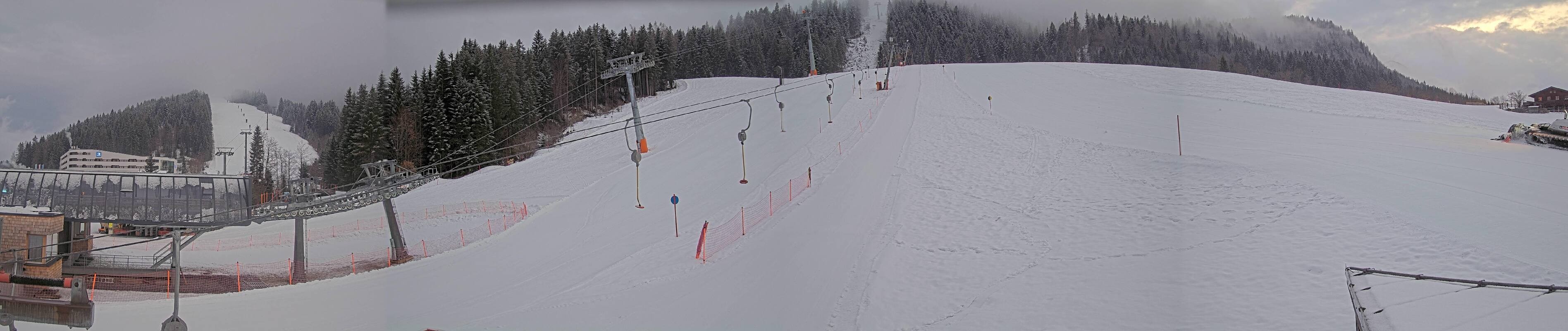 Archiv Foto Webcam Talstation in Fieberbrunn