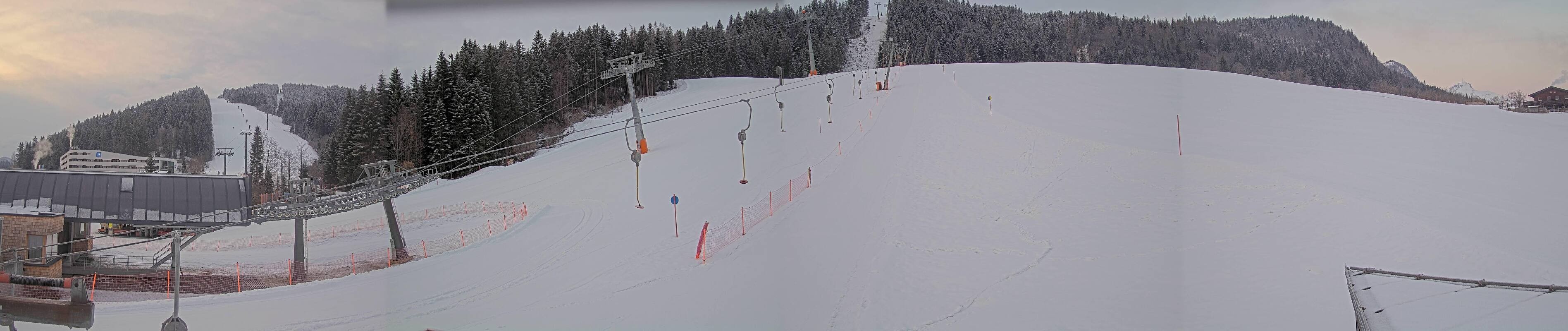 Archived image Webcam Base station of Fieberbrunn