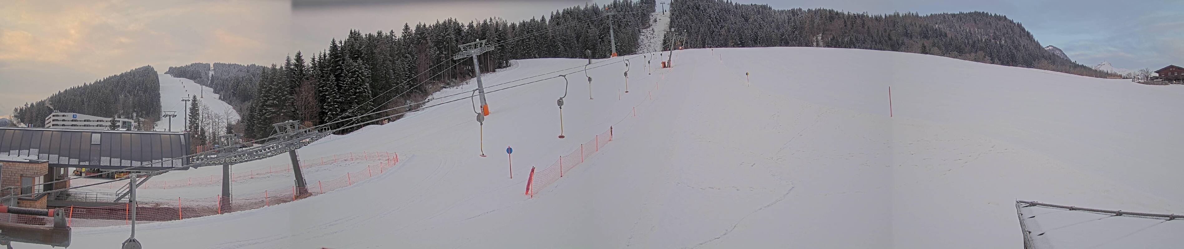 Archived image Webcam Base station of Fieberbrunn