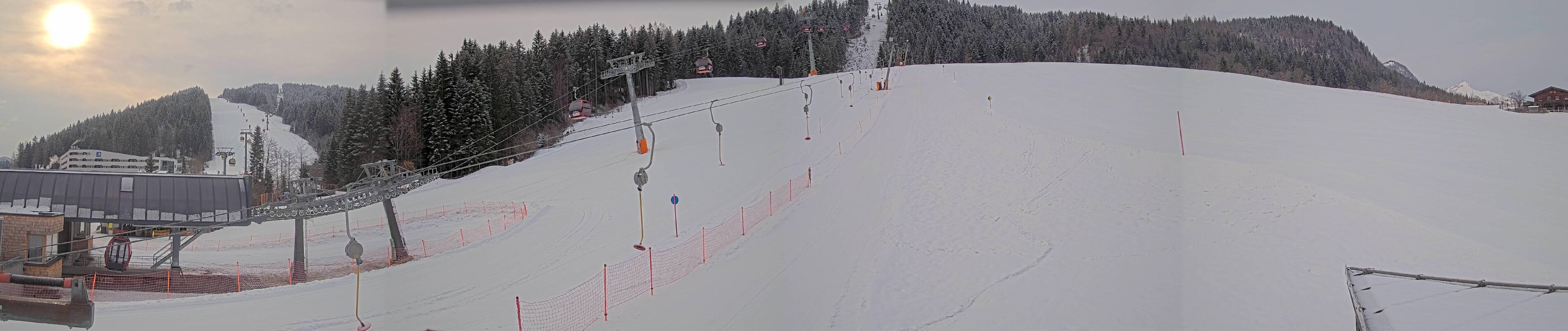 Archived image Webcam Base station of Fieberbrunn