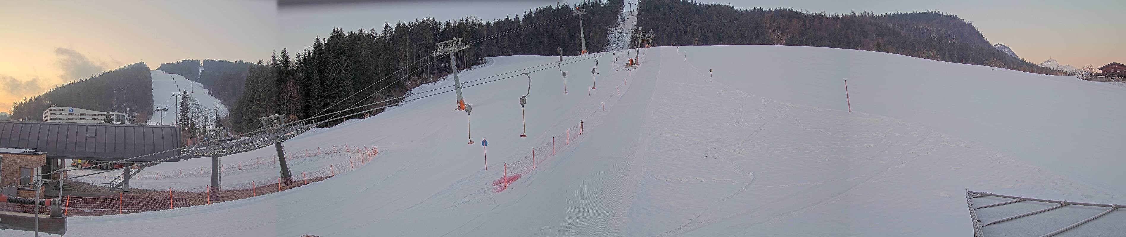 Archiv Foto Webcam Talstation in Fieberbrunn