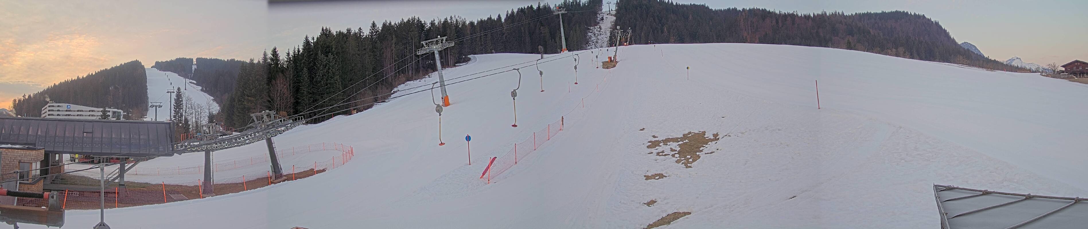 Archiv Foto Webcam Talstation in Fieberbrunn