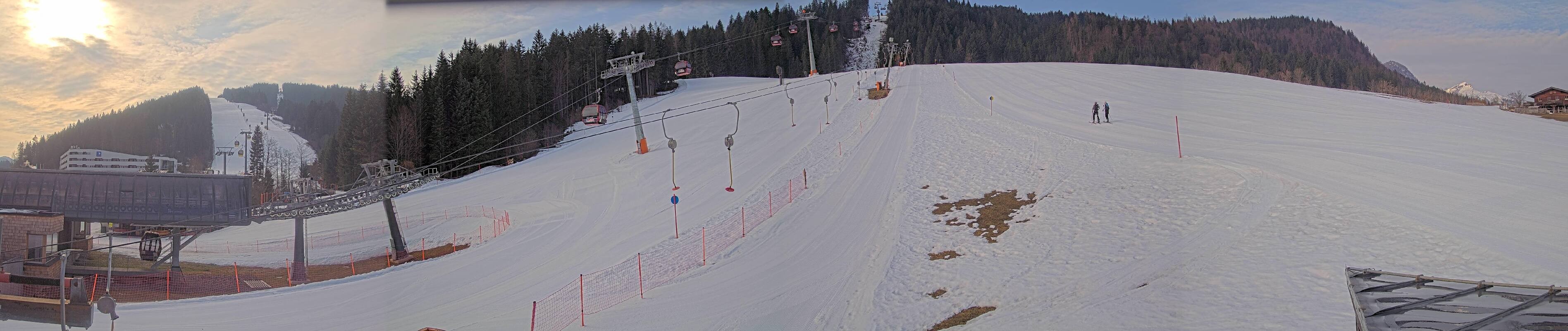Archiv Foto Webcam Talstation in Fieberbrunn