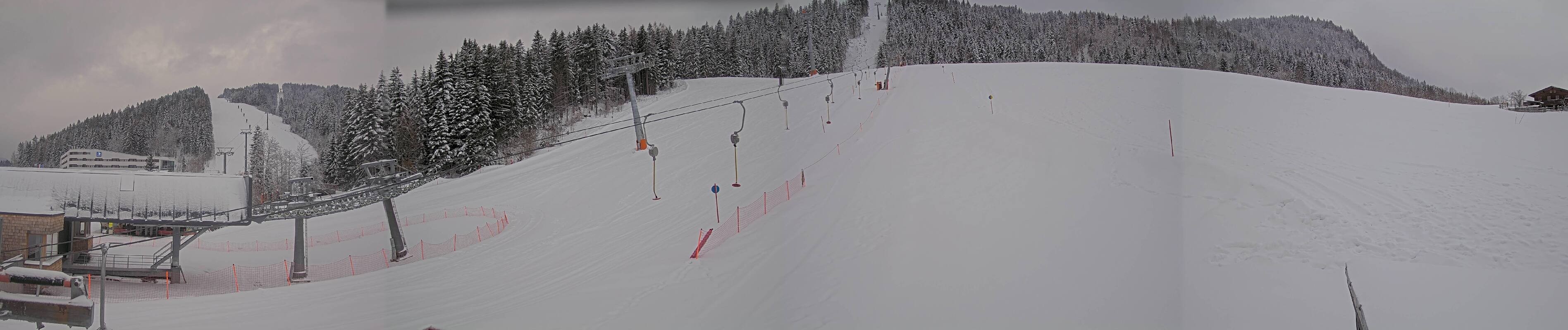 Archiv Foto Webcam Talstation in Fieberbrunn