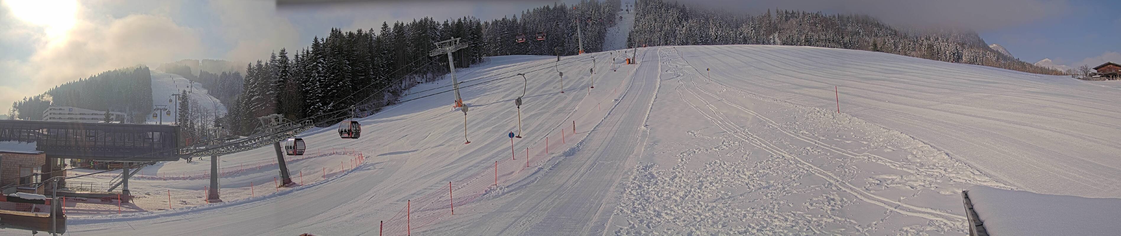 Archiv Foto Webcam Talstation in Fieberbrunn