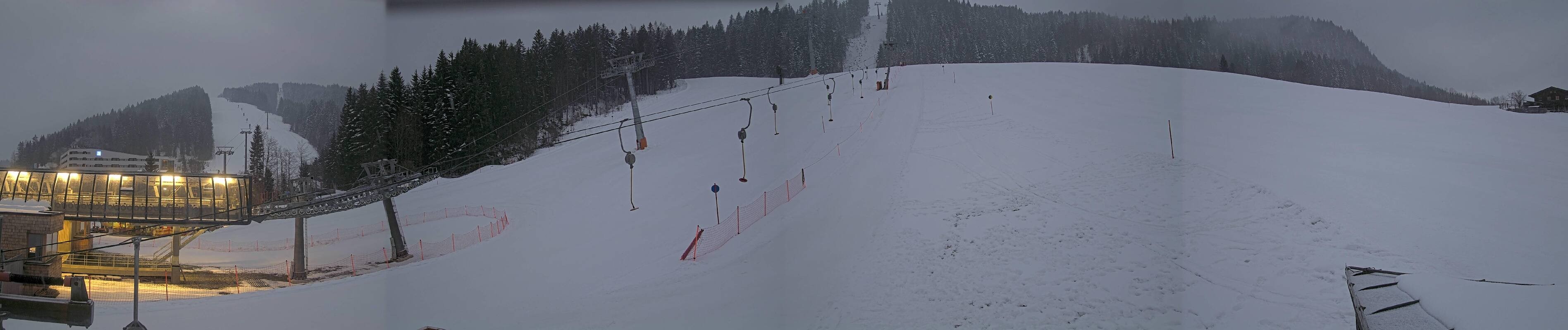 Archiv Foto Webcam Talstation in Fieberbrunn