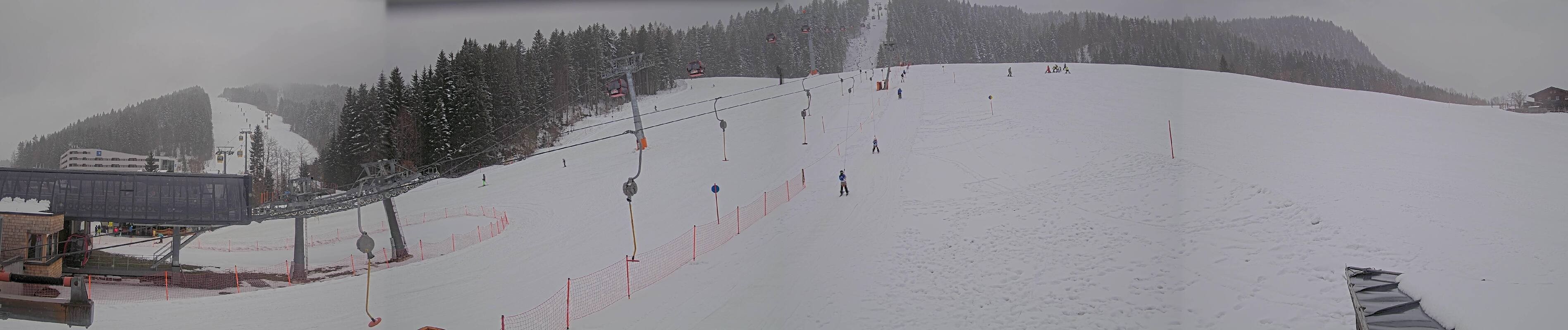 Archiv Foto Webcam Talstation in Fieberbrunn