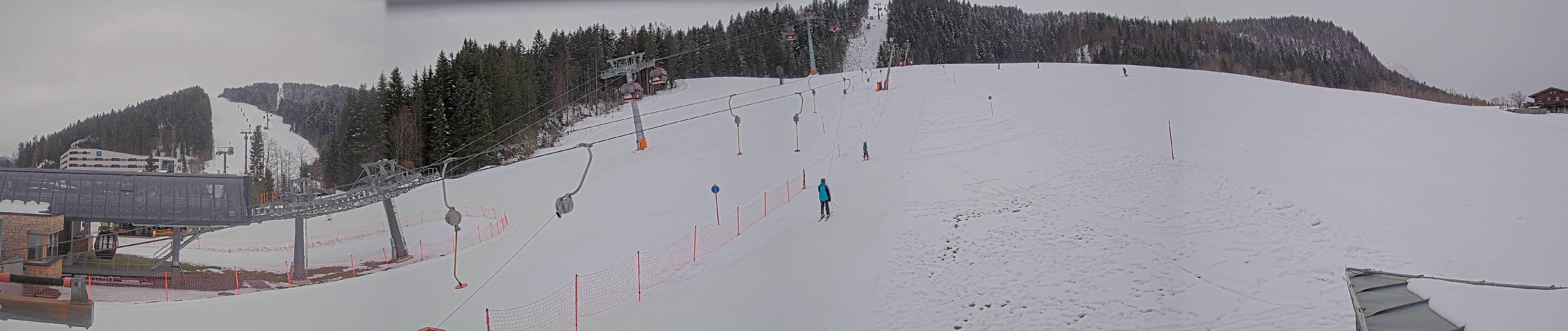 Archiv Foto Webcam Talstation in Fieberbrunn