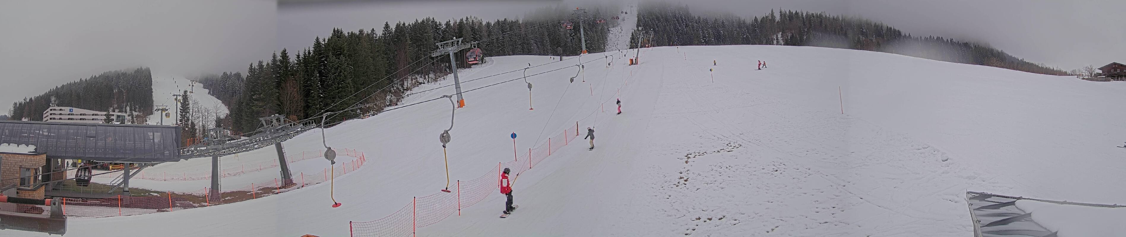 Archiv Foto Webcam Talstation in Fieberbrunn