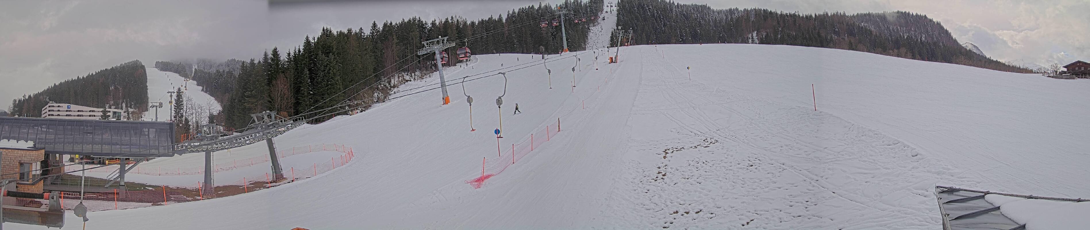 Archived image Webcam Base station of Fieberbrunn