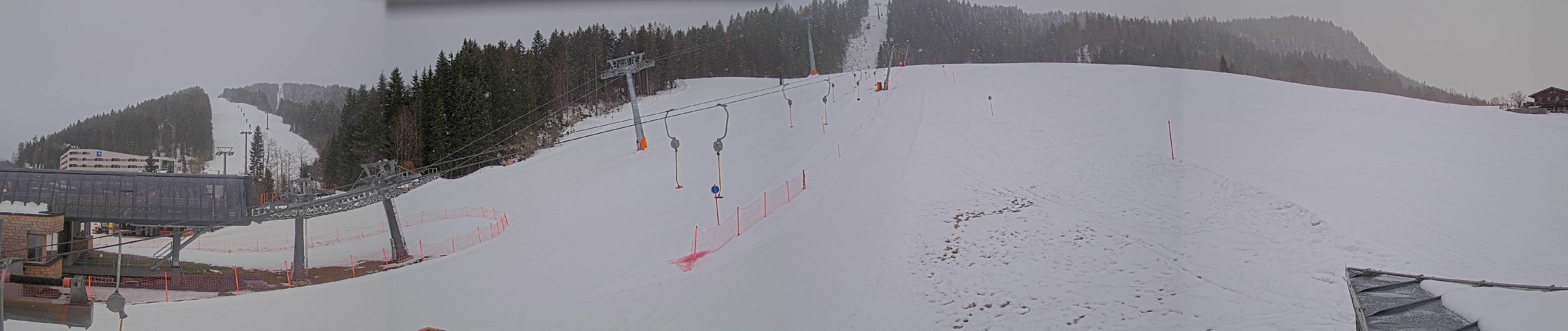 Archived image Webcam Base station of Fieberbrunn