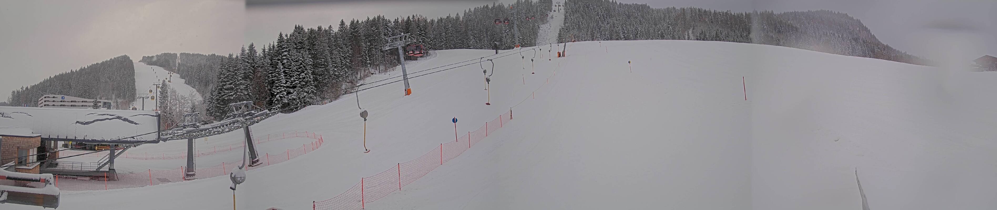 Archiv Foto Webcam Talstation in Fieberbrunn