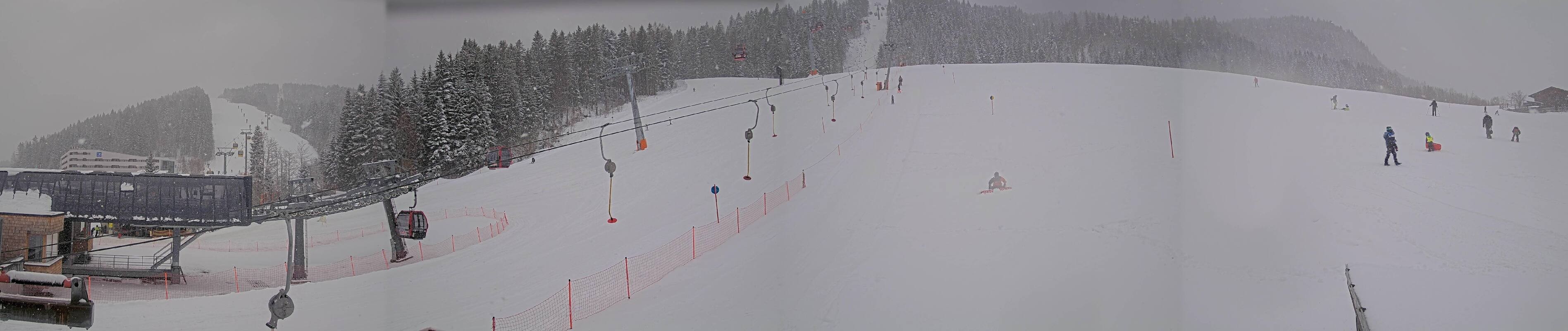 Archived image Webcam Base station of Fieberbrunn