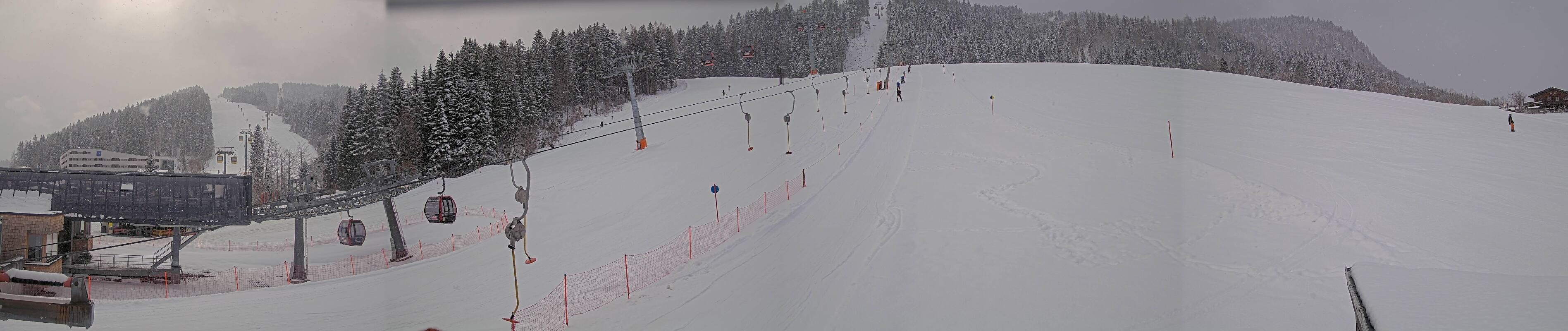 Archiv Foto Webcam Talstation in Fieberbrunn