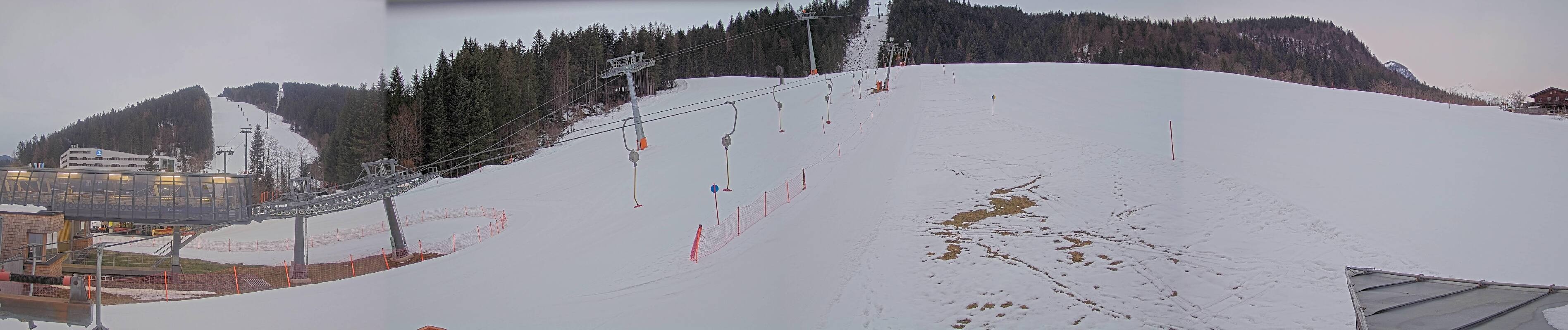 Archiv Foto Webcam Talstation in Fieberbrunn