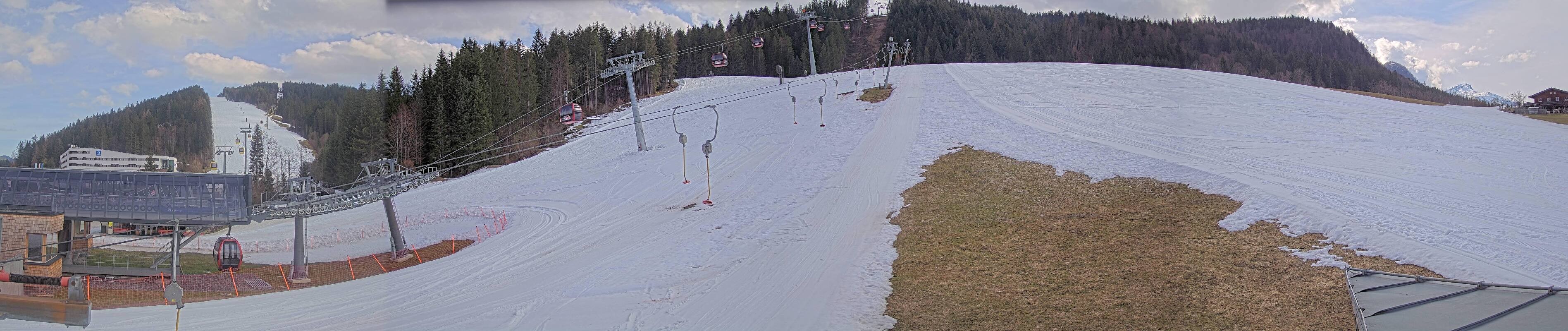 Archived image Webcam Base station of Fieberbrunn