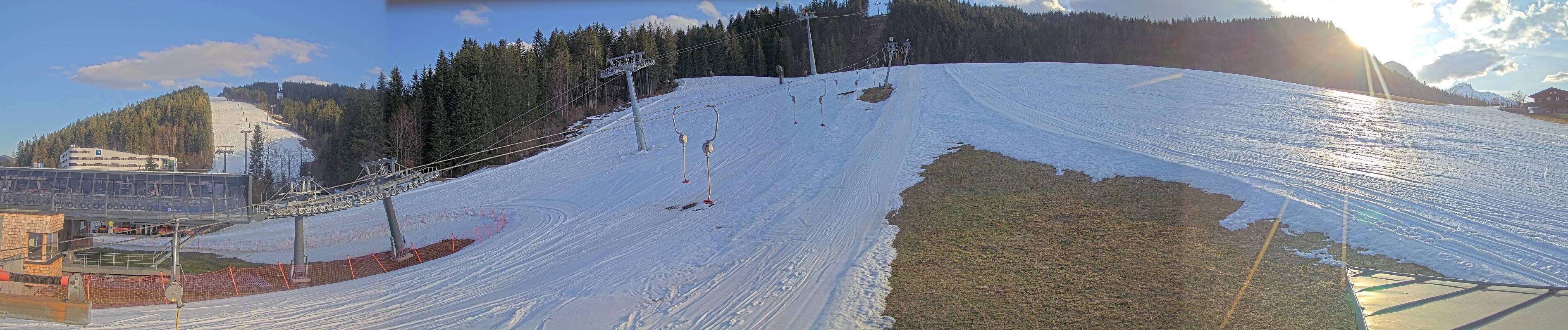 Archived image Webcam Base station of Fieberbrunn