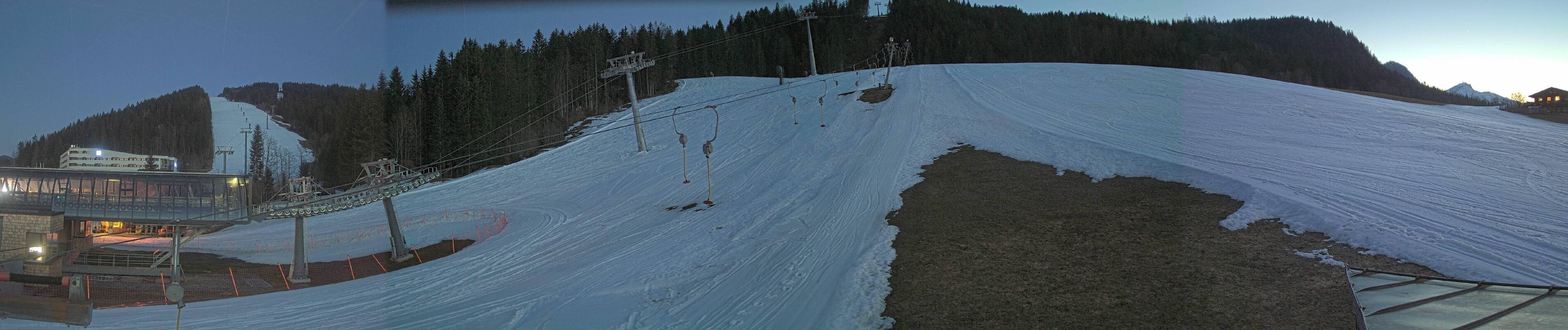 Archived image Webcam Base station of Fieberbrunn