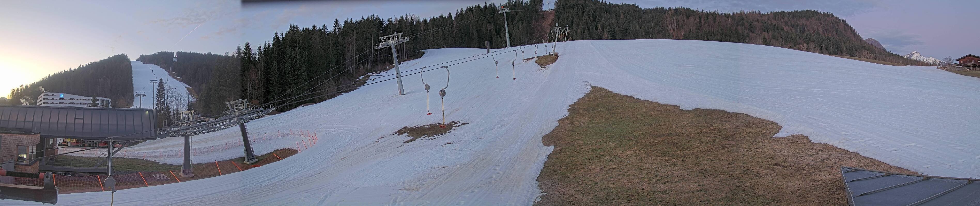 Archived image Webcam Base station of Fieberbrunn