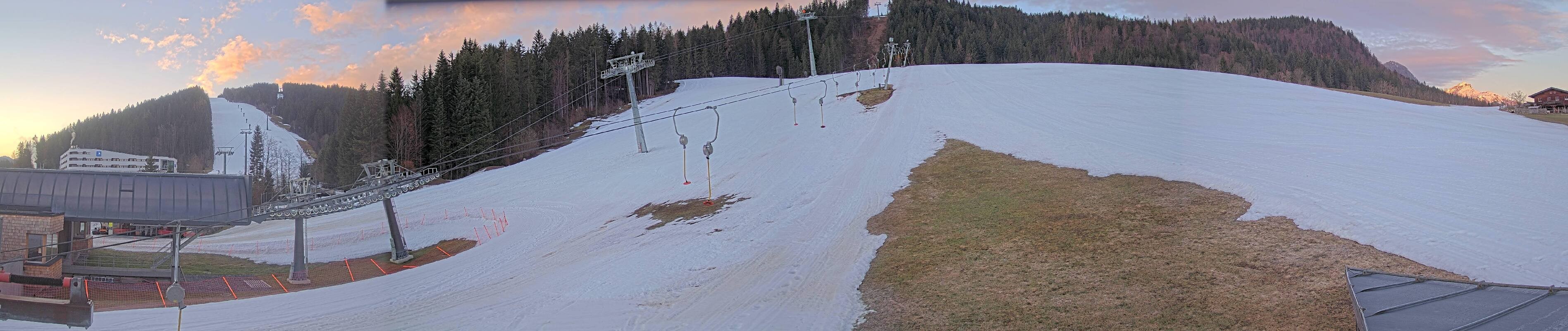 Archived image Webcam Base station of Fieberbrunn