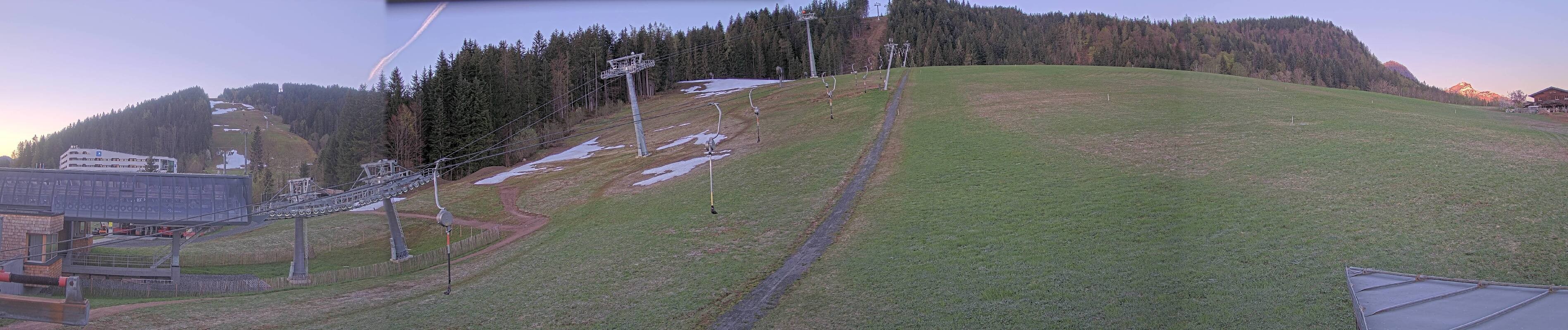 Archived image Webcam Base station of Fieberbrunn