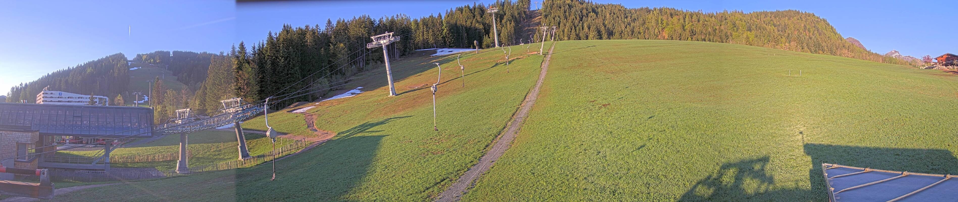 Archived image Webcam Base station of Fieberbrunn