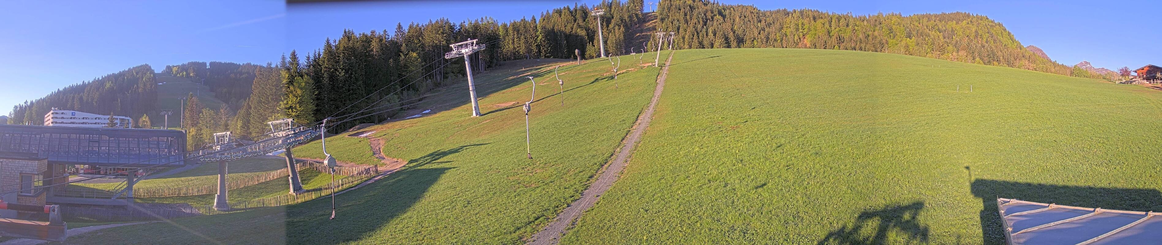 Archived image Webcam Base station of Fieberbrunn