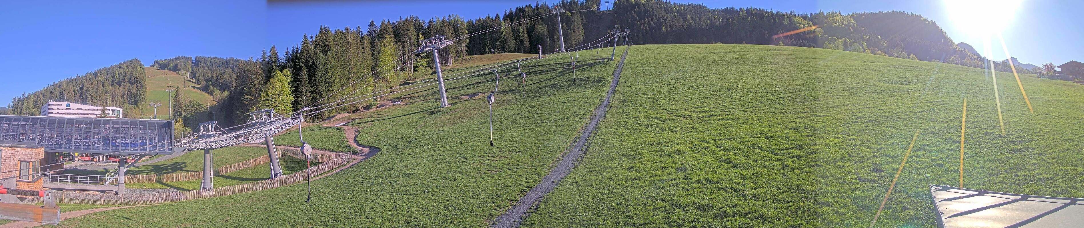 Archived image Webcam Base station of Fieberbrunn