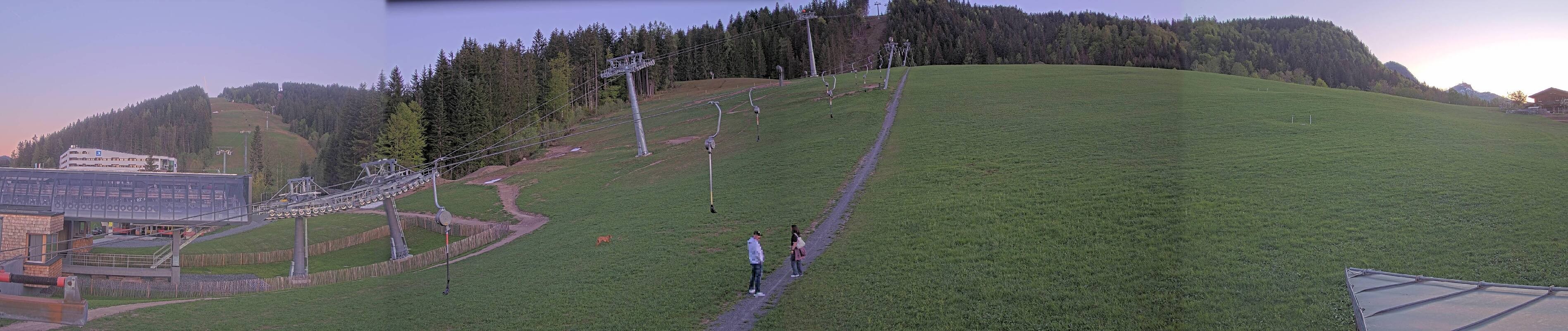 Archived image Webcam Base station of Fieberbrunn