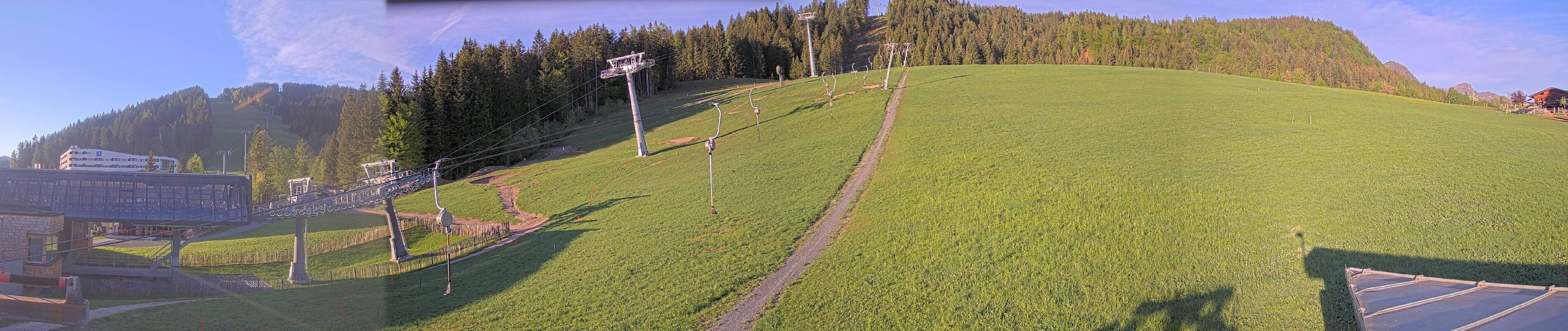 Archived image Webcam Base station of Fieberbrunn