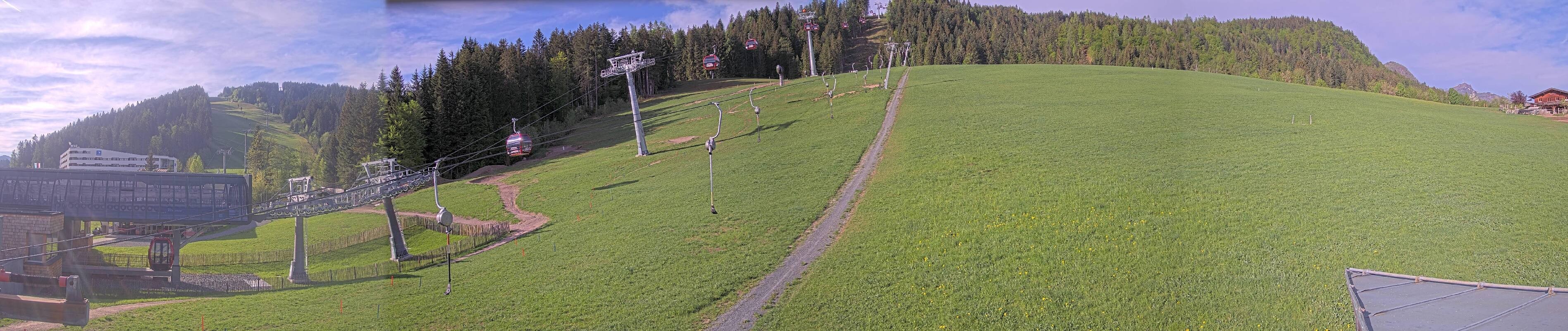 Archived image Webcam Base station of Fieberbrunn