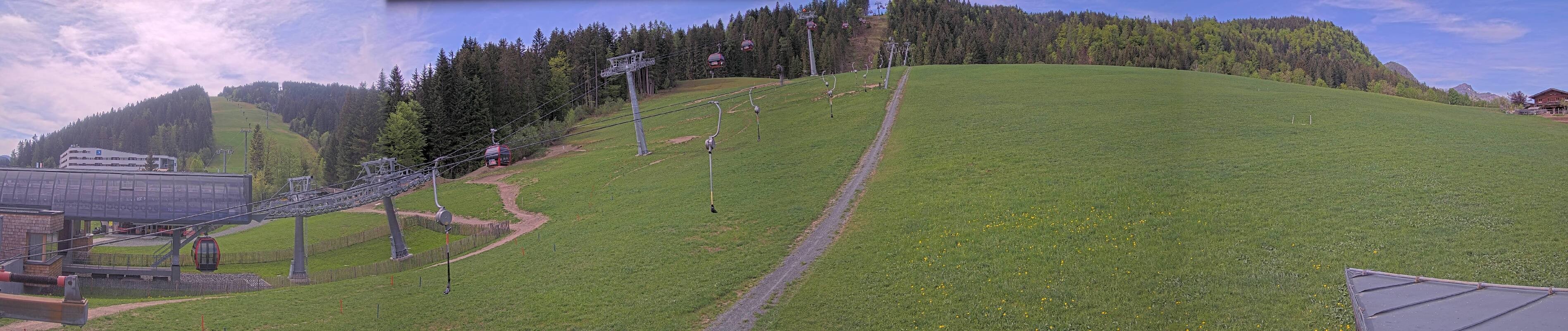 Archived image Webcam Base station of Fieberbrunn