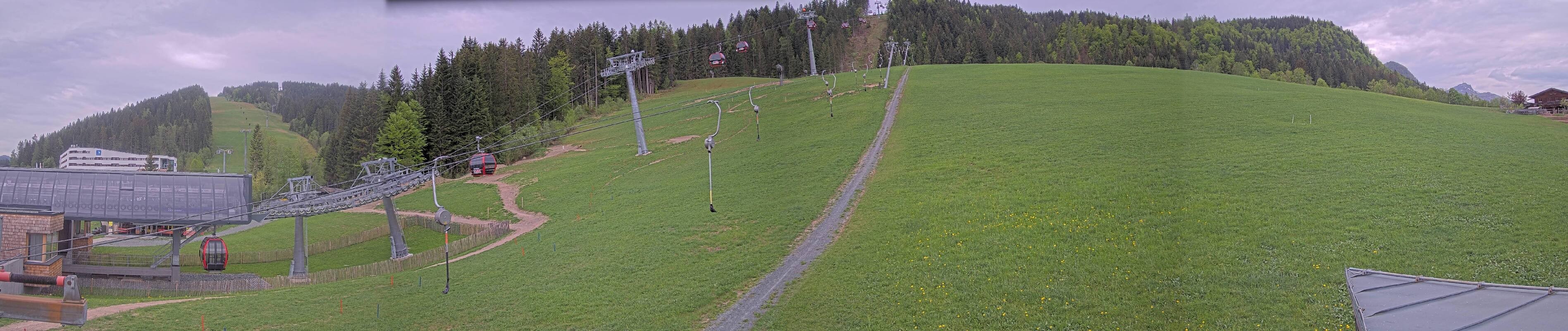 Archived image Webcam Base station of Fieberbrunn