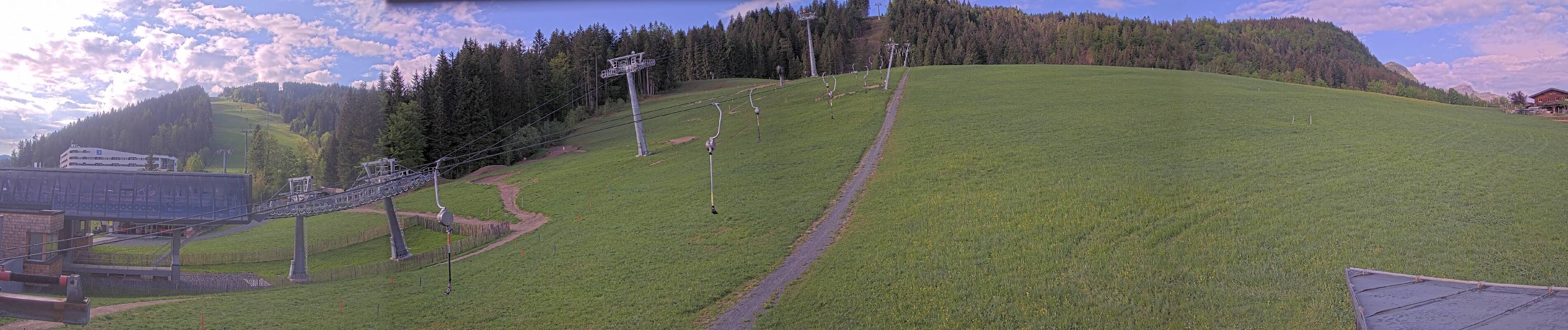 Archived image Webcam Base station of Fieberbrunn