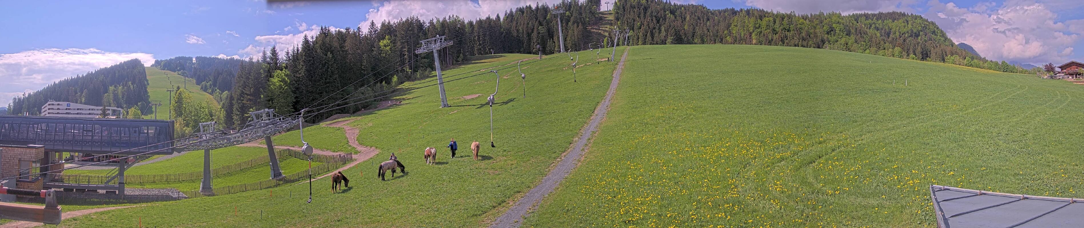 Archived image Webcam Base station of Fieberbrunn
