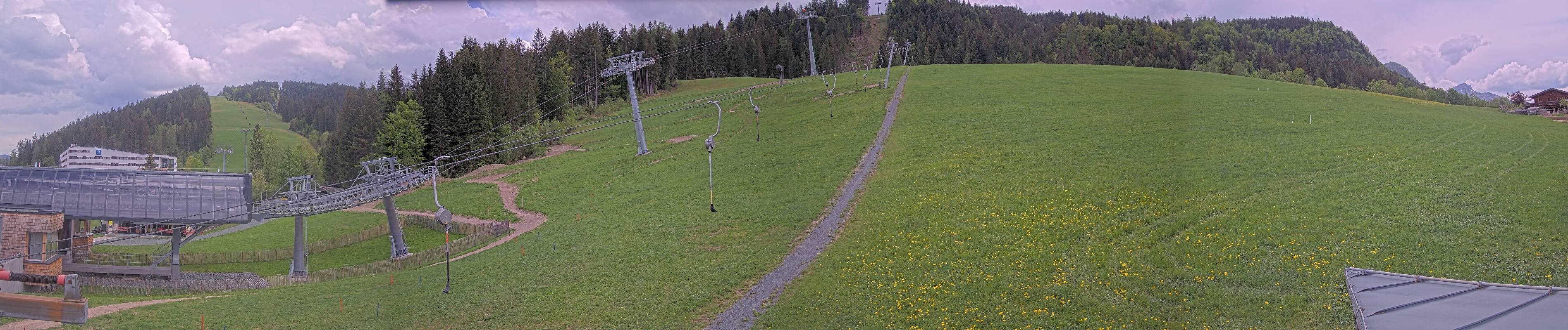 Archived image Webcam Base station of Fieberbrunn