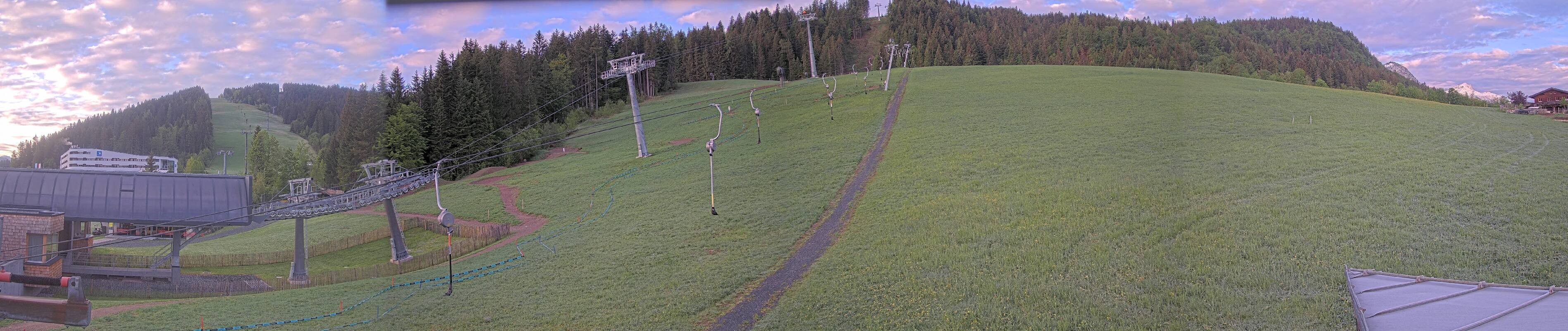 Archived image Webcam Base station of Fieberbrunn