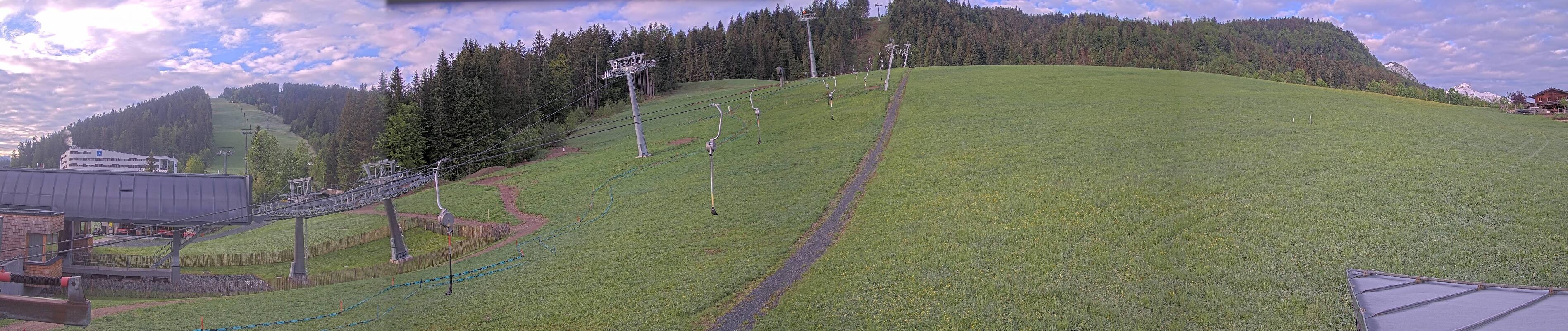 Archived image Webcam Base station of Fieberbrunn