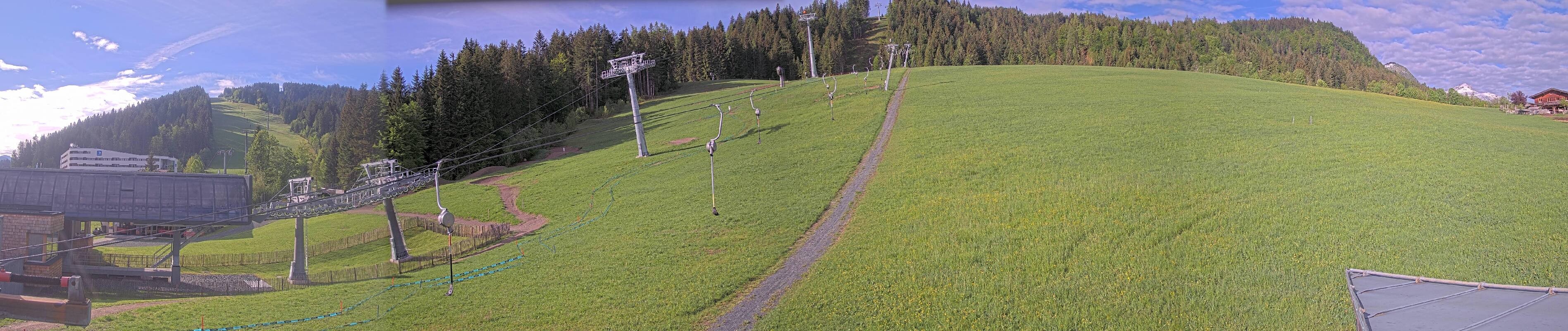 Archived image Webcam Base station of Fieberbrunn