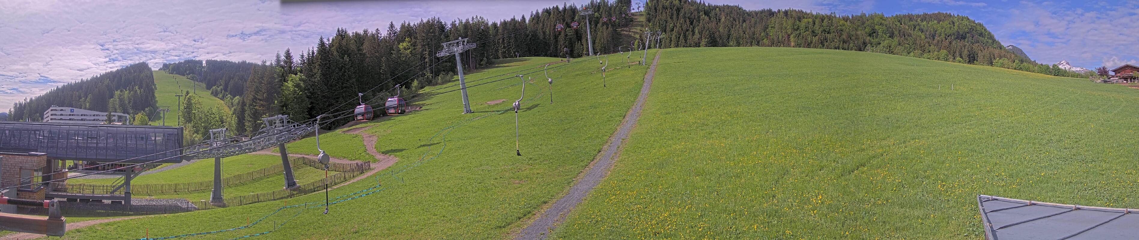 Archived image Webcam Base station of Fieberbrunn