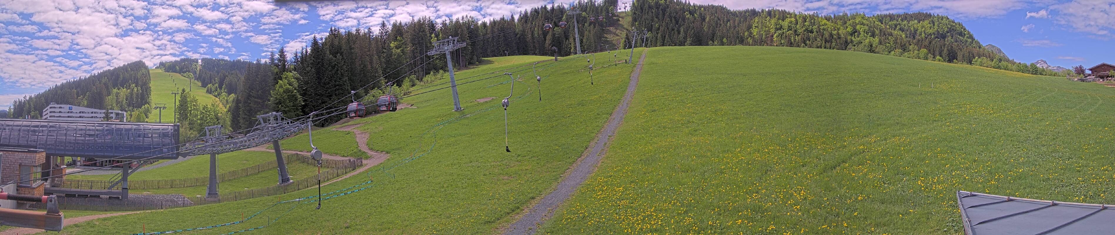 Archived image Webcam Base station of Fieberbrunn